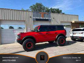2023 FORD BRONCO SUV V6, ECOBOOST, TWIN TURBO, 2.7 LITER WILDTRAK SPORT UTILITY 4D at T's Auto & Truck Sales - used car dealership in Omaha, NE