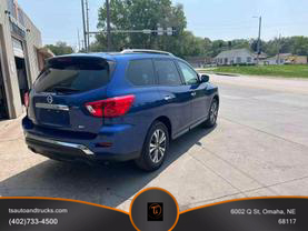 2018 NISSAN PATHFINDER SUV V6, 3.5 LITER S SPORT UTILITY 4D at T's Auto & Truck Sales - used car dealership in Omaha, NE