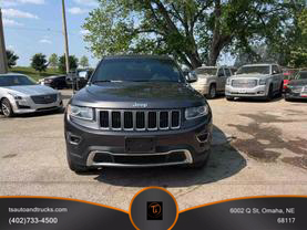 2016 JEEP GRAND CHEROKEE SUV V6, VVT, 3.6 LITER LIMITED SPORT UTILITY 4D at T's Auto & Truck Sales - used car dealership in Omaha, NE