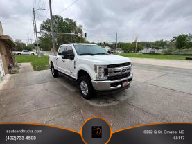 2019 FORD F250 SUPER DUTY CREW CAB PICKUP V8, TURBO DIESEL, 6.7 LITER XLT PICKUP 4D 8 FT at T's Auto & Truck Sales - used car dealership in Omaha, NE