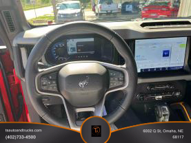 2023 FORD BRONCO SUV V6, ECOBOOST, TWIN TURBO, 2.7 LITER WILDTRAK SPORT UTILITY 4D at T's Auto & Truck Sales - used car dealership in Omaha, NE