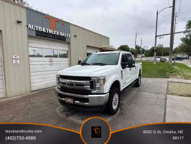 2019 FORD F250 SUPER DUTY CREW CAB PICKUP V8, TURBO DIESEL, 6.7 LITER XLT PICKUP 4D 8 FT at T's Auto & Truck Sales - used car dealership in Omaha, NE