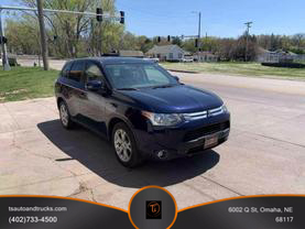 2015 MITSUBISHI OUTLANDER SUV 4-CYL, 2.4 LITER SE SPORT UTILITY 4D at T's Auto & Truck Sales - used car dealership in Omaha, NE