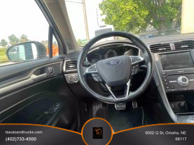 2018 FORD FUSION SEDAN 4-CYL, ECOBOOST, TURBO, 2.0 LITER TITANIUM SEDAN 4D at T's Auto & Truck Sales - used car dealership in Omaha, NE