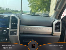 2020 FORD F250 SUPER DUTY CREW CAB PICKUP V8, 7.3 LITER LARIAT PICKUP 4D 6 3/4 FT at T's Auto & Truck Sales - used car dealership in Omaha, NE