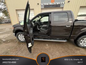 2014 FORD F150 SUPERCREW CAB PICKUP V6, ECOBOOST, 3.5L LARIAT PICKUP 4D 5 1/2 FT at T's Auto & Truck Sales - used car dealership in Omaha, NE