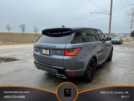 2020 LAND ROVER RANGE ROVER SPORT SUV V8, SUPERCHARGED, 5.0 LITER P525 HSE DYNAMIC SPORT UTILITY 4D at T's Auto & Truck Sales - used car dealership in Omaha, NE