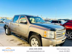 2012 CHEVROLET SILVERADO 1500 CREW CAB PICKUP V8, FLEX FUEL, 5.3 LITER LTZ PICKUP 4D 5 3/4 FT
