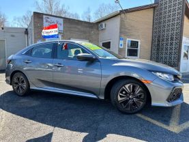 2018 HONDA CIVIC HATCHBACK 4-CYL, TURBO, 1.5 LITER EX HATCHBACK 4D