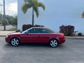 2005 AUDI A4 CONVERTIBLE 4-CYL, TURBO, 1.8 LITER 1.8T CABRIOLET 2D