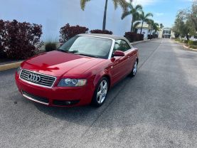 2005 AUDI A4 CONVERTIBLE 4-CYL, TURBO, 1.8 LITER 1.8T CABRIOLET 2D