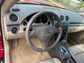 2005 AUDI A4 CONVERTIBLE 4-CYL, TURBO, 1.8 LITER 1.8T CABRIOLET 2D