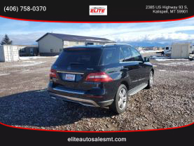 2012 MERCEDES-BENZ M-CLASS SUV V6, 3.5 LITER ML 350 4MATIC SPORT UTILITY 4D