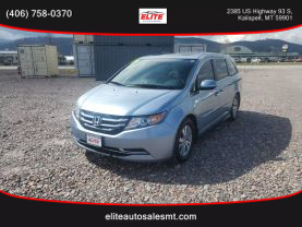 2014 HONDA ODYSSEY VAN V6, I-VTEC, 3.5 LITER EX-L MINIVAN 4D