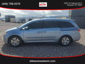 2014 HONDA ODYSSEY VAN V6, I-VTEC, 3.5 LITER EX-L MINIVAN 4D