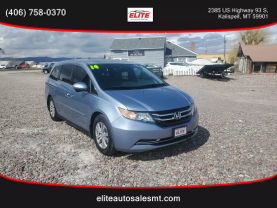 2014 HONDA ODYSSEY VAN V6, I-VTEC, 3.5 LITER EX-L MINIVAN 4D