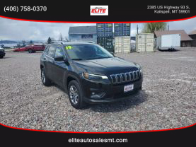 2019 JEEP CHEROKEE SUV V6, 3.2 LITER LATITUDE PLUS SPORT UTILITY 4D