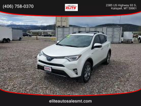 2018 TOYOTA RAV4 HYBRID SUV 4-CYL, HYBRID, 2.5 LITER LIMITED SPORT UTILITY 4D