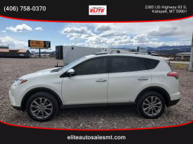 2018 TOYOTA RAV4 HYBRID SUV 4-CYL, HYBRID, 2.5 LITER LIMITED SPORT UTILITY 4D