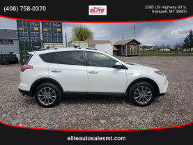 2018 TOYOTA RAV4 HYBRID SUV 4-CYL, HYBRID, 2.5 LITER LIMITED SPORT UTILITY 4D