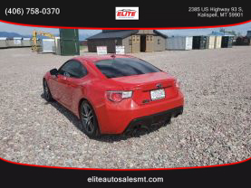 2013 SUBARU BRZ COUPE 4-CYL, 2.0 LITER PREMIUM COUPE 2D