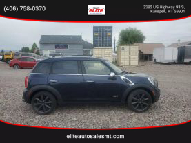 2013 MINI COUNTRYMAN HATCHBACK 4-CYL, TURBO, 1.6 LITER COOPER S ALL4 HATCHBACK 4D