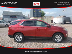 2018 CHEVROLET EQUINOX SUV 4-CYL, TURBO, 1.5 LITER LT SPORT UTILITY 4D