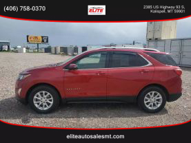 2018 CHEVROLET EQUINOX SUV 4-CYL, TURBO, 1.5 LITER LT SPORT UTILITY 4D
