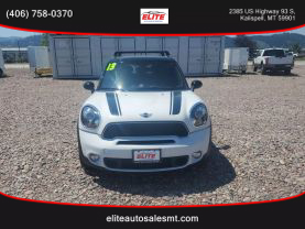 2013 MINI COUNTRYMAN HATCHBACK 4-CYL, TURBO, 1.6 LITER COOPER S ALL4 HATCHBACK 4D