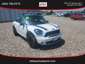 2013 MINI COUNTRYMAN HATCHBACK 4-CYL, TURBO, 1.6 LITER COOPER S ALL4 HATCHBACK 4D