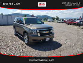 2016 CHEVROLET TAHOE SUV V8, ECOTEC3, 5.3 LITER LT SPORT UTILITY 4D