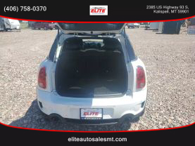 2013 MINI COUNTRYMAN HATCHBACK 4-CYL, TURBO, 1.6 LITER COOPER S ALL4 HATCHBACK 4D