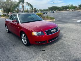 2005 AUDI A4 CONVERTIBLE 4-CYL, TURBO, 1.8 LITER 1.8T CABRIOLET 2D
