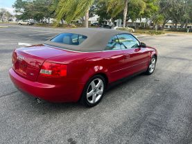 2005 AUDI A4 CONVERTIBLE 4-CYL, TURBO, 1.8 LITER 1.8T CABRIOLET 2D