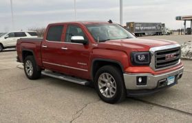2013 GMC SIERRA 1500 CREW CAB PICKUP V8, FLEX FUEL, 5.3 LITER SLE PICKUP 4D 5 3/4 FT