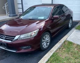 2013 HONDA ACCORD SEDAN V6, I-VTEC, 3.5 LITER TOURING SEDAN 4D