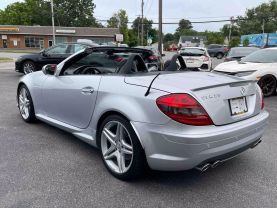 Used 2009 MERCEDES-BENZ SLK-CLASS CONVERTIBLE V8, 5.5 LITER SLK 55 AMG ROADSTER 2D - LA Auto Star located in Virginia Beach, VA