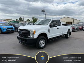 2017 FORD F250 SUPER DUTY SUPER CAB PICKUP V8, FLEX FUEL, 6.2 LITER XL PICKUP 4D 8 FT