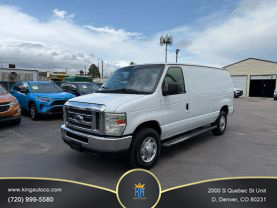 2013 FORD E250 CARGO CARGO V8, FLEX FUEL, 4.6 LITER VAN 3D