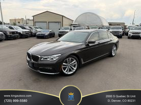2016 BMW 7 SERIES SEDAN V8, TWIN TURBO, 4.4L 750I XDRIVE SEDAN 4D