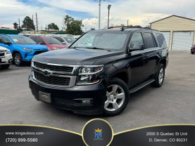 2019 CHEVROLET TAHOE SUV V8, ECOTEC3, 5.3 LITER LT SPORT UTILITY 4D
