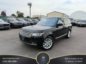 2017 LAND ROVER RANGE ROVER SUV V6, SUPERCHARGED, 3.0 LITER HSE SPORT UTILITY 4D
