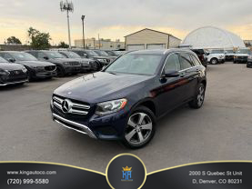 2017 MERCEDES-BENZ GLC SUV 4-CYL, TURBO, 2.0 LITER GLC 300 SPORT UTILITY 4D