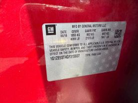 2016 CHEVROLET MALIBU SEDAN RED AUTOMATIC - Auto Spot