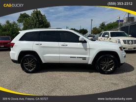 2016 JEEP GRAND CHEROKEE SUV V6, VVT, 3.6 LITER 75TH ANNIVERSARY EDITION SPORT UTILITY 4D