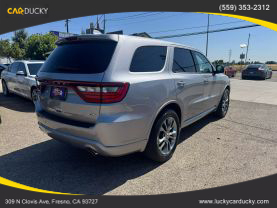 2019 DODGE DURANGO SUV V6, 3.6 LITER GT PLUS SPORT UTILITY 4D