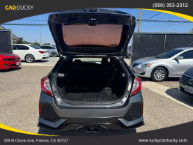 2018 HONDA CIVIC HATCHBACK 4-CYL, TURBO, 1.5 LITER SPORT HATCHBACK 4D