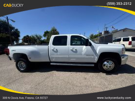 2013 CHEVROLET SILVERADO 3500 HD CREW CAB PICKUP V8, FLEX FUEL, 6.0 LITER LTZ PICKUP 4D 8 FT