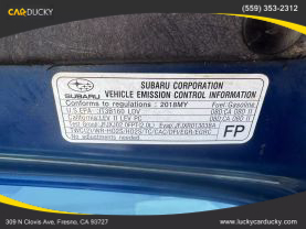 2018 SUBARU WRX SEDAN 4-CYL, TURBO, 2.0 LITER PREMIUM SEDAN 4D