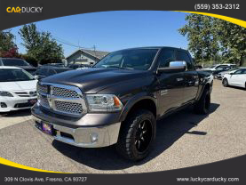 2016 RAM 1500 CREW CAB PICKUP V6 TURBO ECODIESEL 3.0 LARAMIE PICKUP 4D 5 1/2 FT